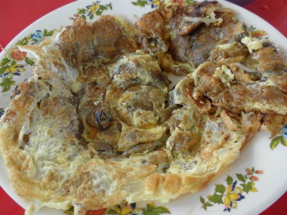 cockle omelette